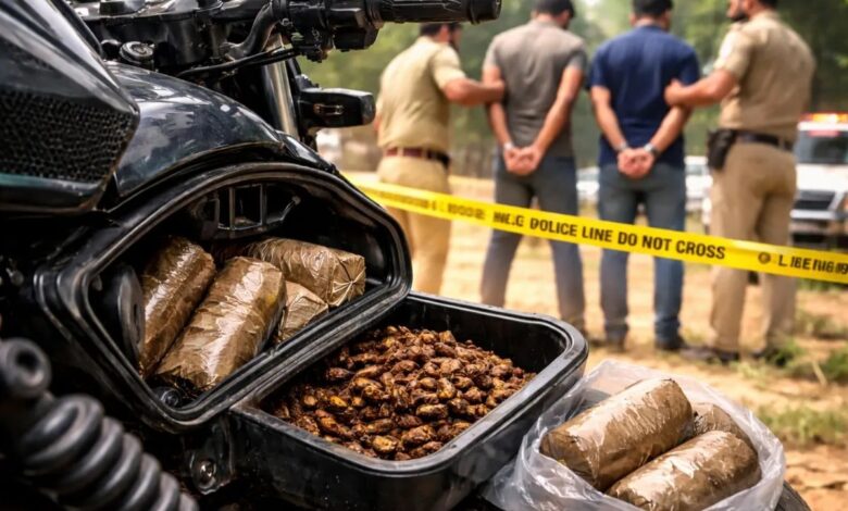 Chittorgarh: बाइक के एयर क्लीनर में छिपी थी नशे की खेप! एमपी से जोधपुर तक फैला नेटवर्क, 2 तस्कर दबोचे