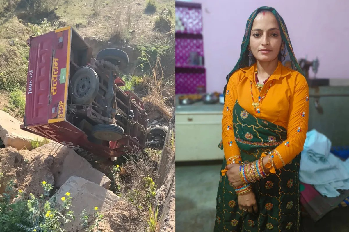 Dausa Accident: दौसा में दर्दनाक हादसा, तेज रफ्तार कार ने मारी टक्कर, पुलिया से गिरा टेंपो, एक महिला की मौत
