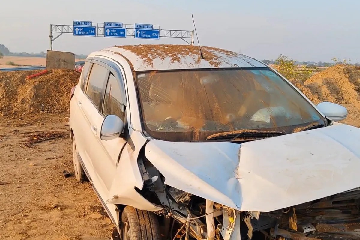 Rajasthan Accident: मातम में बदली शादी की खुशियां, दिल्ली-मुंबई एक्सप्रेस-वे पर भीषण हादसा, दादा-पोते की मौत