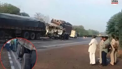 Road Accident Rajasthan: नेशनल हाईवे पर 3 ट्रेलर में जबरदस्त भिड़ंत, मदद करने आए युवक की मौत; 3 घंटे तक लगा जाम