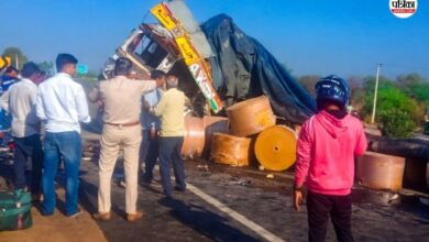 Sirohi Road Accident : दो ट्रकों की आमने-सामने हुई भीषण टक्कर, एक चालक की दर्दनाक मौत, 3 अन्य गंभीर घायल