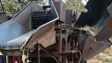 झालावाड़ में दर्दनाक हादसा: गेहूं की फसल निकालते समय थ्रेसर में फंसा हाथ, किसान की मौत