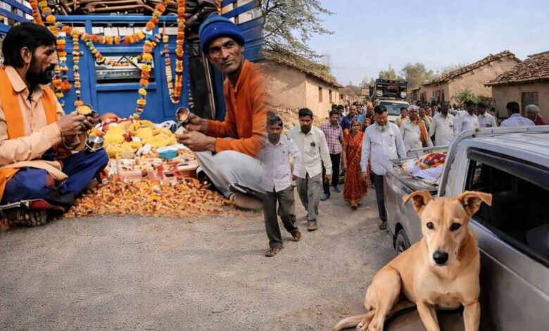 विदा हुआ सबका लाडला ‘डॉग-सा’: दुख में साथ निभाने वाले बेजुबान के लिए पूरा गांव रो पड़ा
