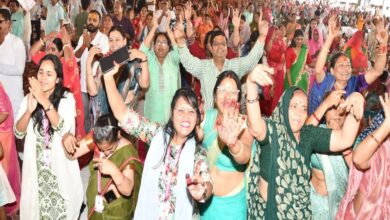 शिव महापुराण कथा सुन रही उदयपुर की महिला श्रद्धालु का हृदयघात से निधन