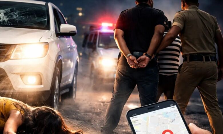 सनसनीखेज मामला: पत्नी को कार से कुचलने का प्रयास, भाई देता रहा लोकेशन, जीजा-साला गिरफ्तार