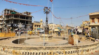 स्वर्णनगरी के हनुमान चौराहा का कायाकल्प शुरू, 47 फीट ऊंचा क्लॉक टावर बनेगा