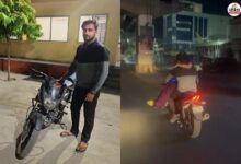 Ajmer News: महिला को बाइक की टंकी पर बैठाकर खतरनाक स्टंट, 3 किलोमीटर शहर में काटी गदर, अब चढ़ा पुलिस के हत्थे