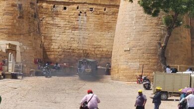 सोनार दुर्ग की सुनहरी आभा पर धुएं की कालिमा…खतरे में सौन्दर्य