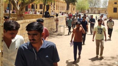 जैसलमेर में कृषि पर्यवेक्षक की परीक्षा शांतिपूर्ण संपन्न, सुरक्षा घेरे में दिखी सख्ती