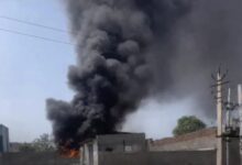 Kishangarh Fire News: धू-धू कर जला प्लास्टिक गोदाम, कई किलोमीटर दूर से दिखी आग की लपटें