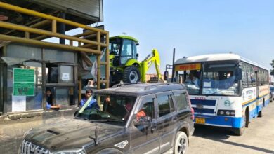 राहत: टोल लेन में लगे क्यूआर कोड, वाहन चालकों ने किया डिजिटल भुगतान