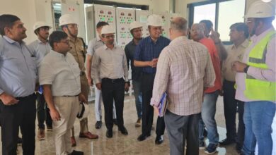 राम जल सेतु परियोजना : सीएस वी श्रीनिवास ईसरदा बांध पहुंचे, काम पूरा करने की दी तारीख, 35 लाख लोगों तक पहुंचेगा पानी