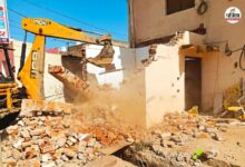 Bharatpur : गोलपुरा से मथुरा बाइपास तक 60 फीट चौड़ी होगी सड़क, अतिक्रमण पर चला बुलडोजर, 21 अप्रेल से दूसरा चरण