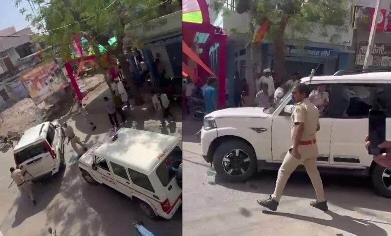 Rajasthan News : बेखौफ बदमाशों ने पुलिस पर तानी पिस्टल, ‘खाकी’ ने फिल्मी स्टाइल में SUV का पीछाकर एक को दबोचा