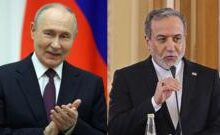 रूसी राष्ट्रपति पुतिन से मिलेंगे ईरान के विदेश मंत्री अराग़ची, क्या है मक़सद