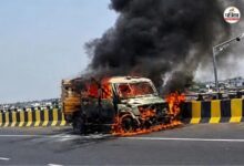 Tonk : HDFC बैंक की ATM कैश वैन में लगी भीषण आग, 2 करोड़ रुपए का कैश बचाया